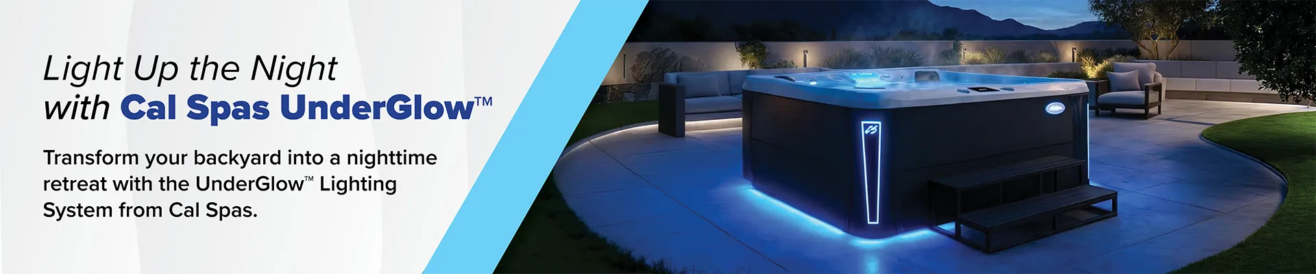 Calspas hot tub being used in a family setting - Knoxville